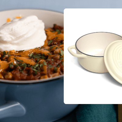 Texas Style Walnut Veggie Chili (Segretto Saucepan Edition)