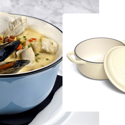 Seafood Chowder (Segretto Saucepan Edition)