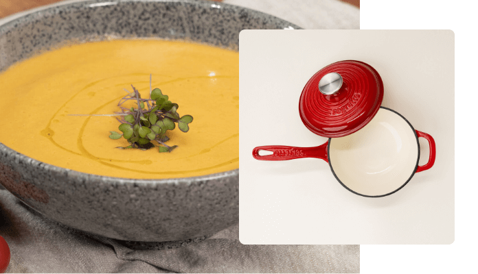 Gazpacho with Segretto Saucepan