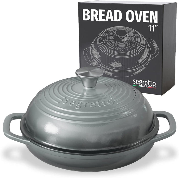 Segretto Cast Iron Bread Oven, 11 Diameter